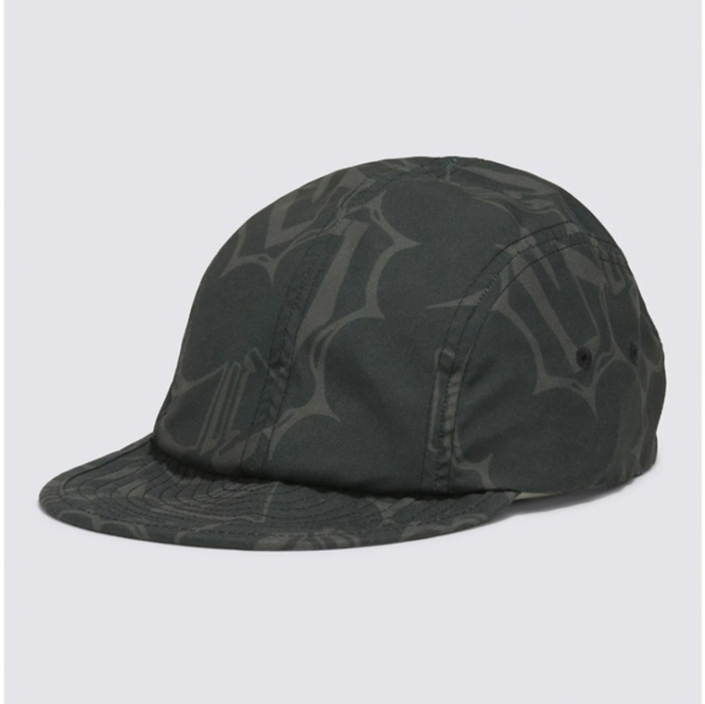 Vans Black Graphic Five-Panel Cap